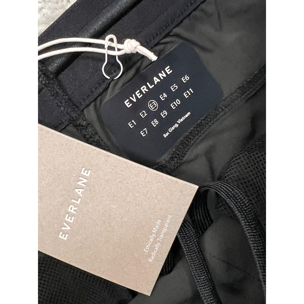 Everlane‎ NWT The Everyone Pant Black Size E3 Small Unisex Activewear - Picture 5 of 7